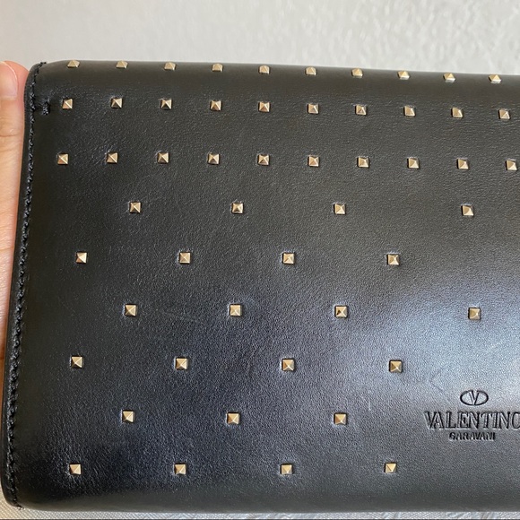 Valentino rock stud clutch/ shoulder bag - Picture 4 of 14